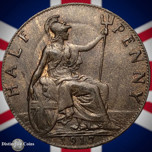 Great Britain 1917 Half Penny 1/2d GB5854