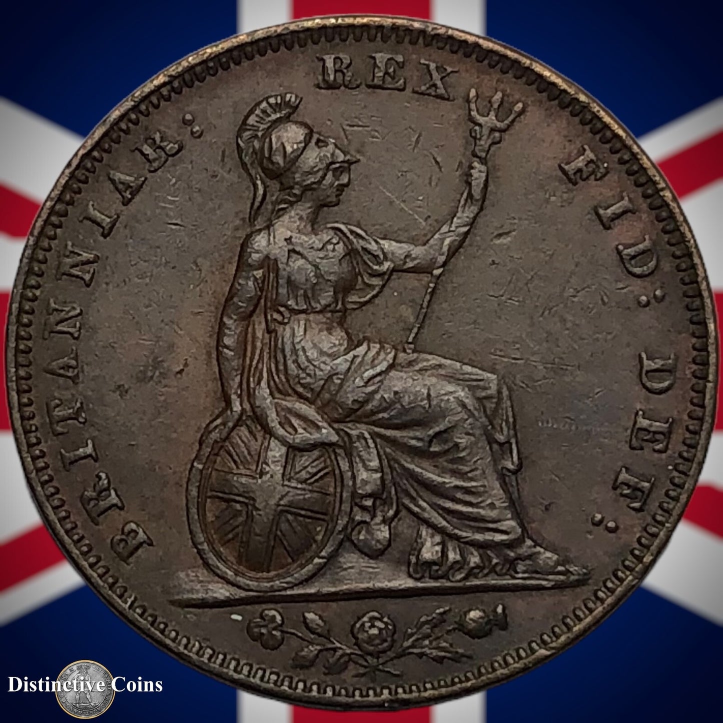 Great Britain 1831 Farthing 1/4d GB3361