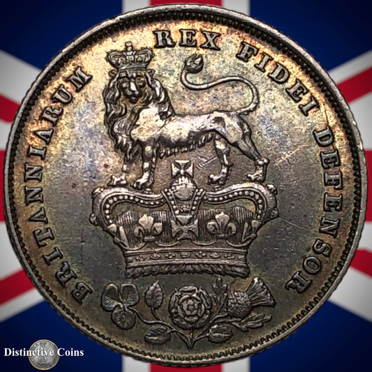Great Britain 1827 British One Shilling GB0106