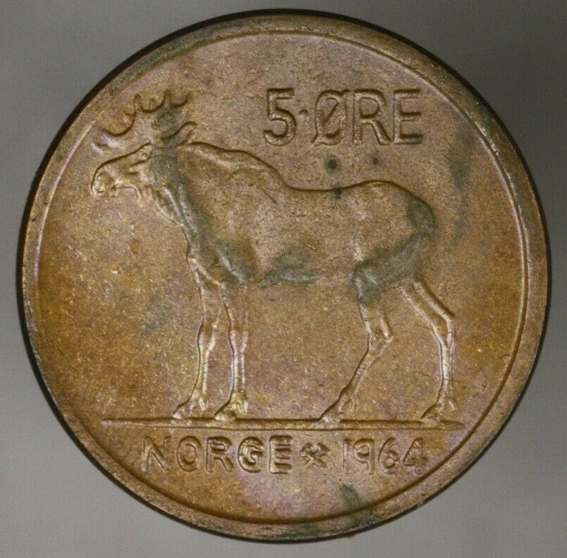 Norway 1964 8 Piece Coin Set  B266