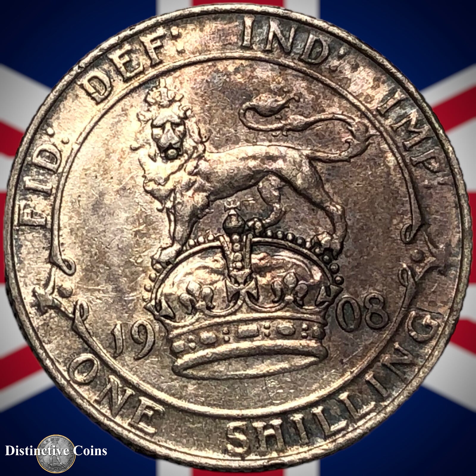 Great Britain 1908 British One Shilling GB0857