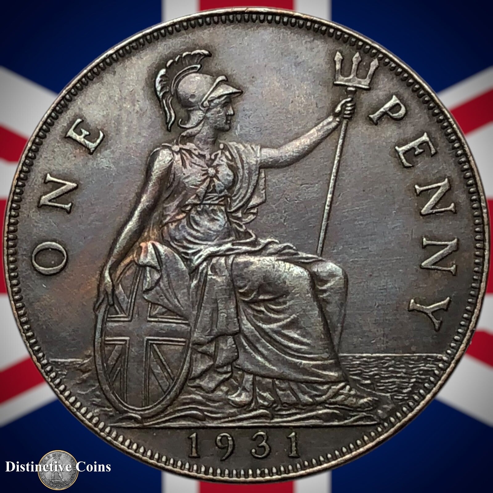 Great Britain 1931 Penny 1d GB7122