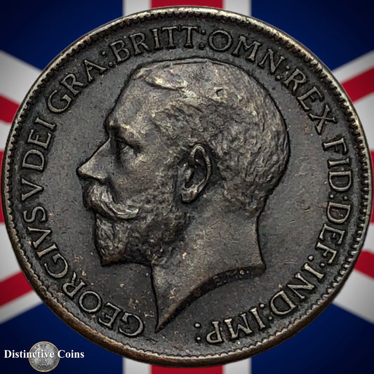 Great Britain 1912 Farthing 1/4d GB4650