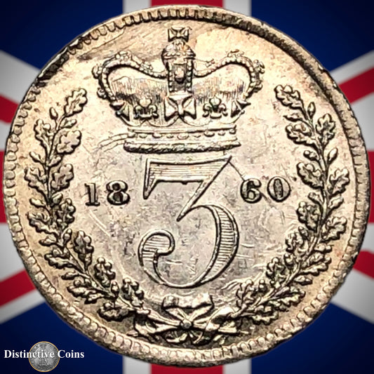 Great Britain 1860 Three Pence GB1832
