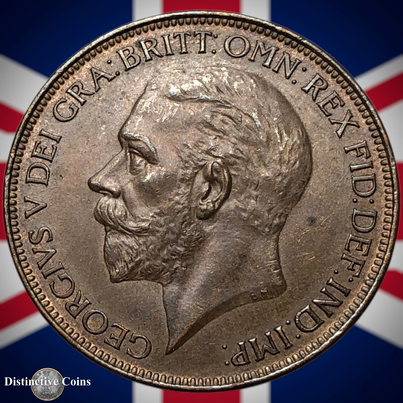 Great Britain 1927 Penny 1d GB7064