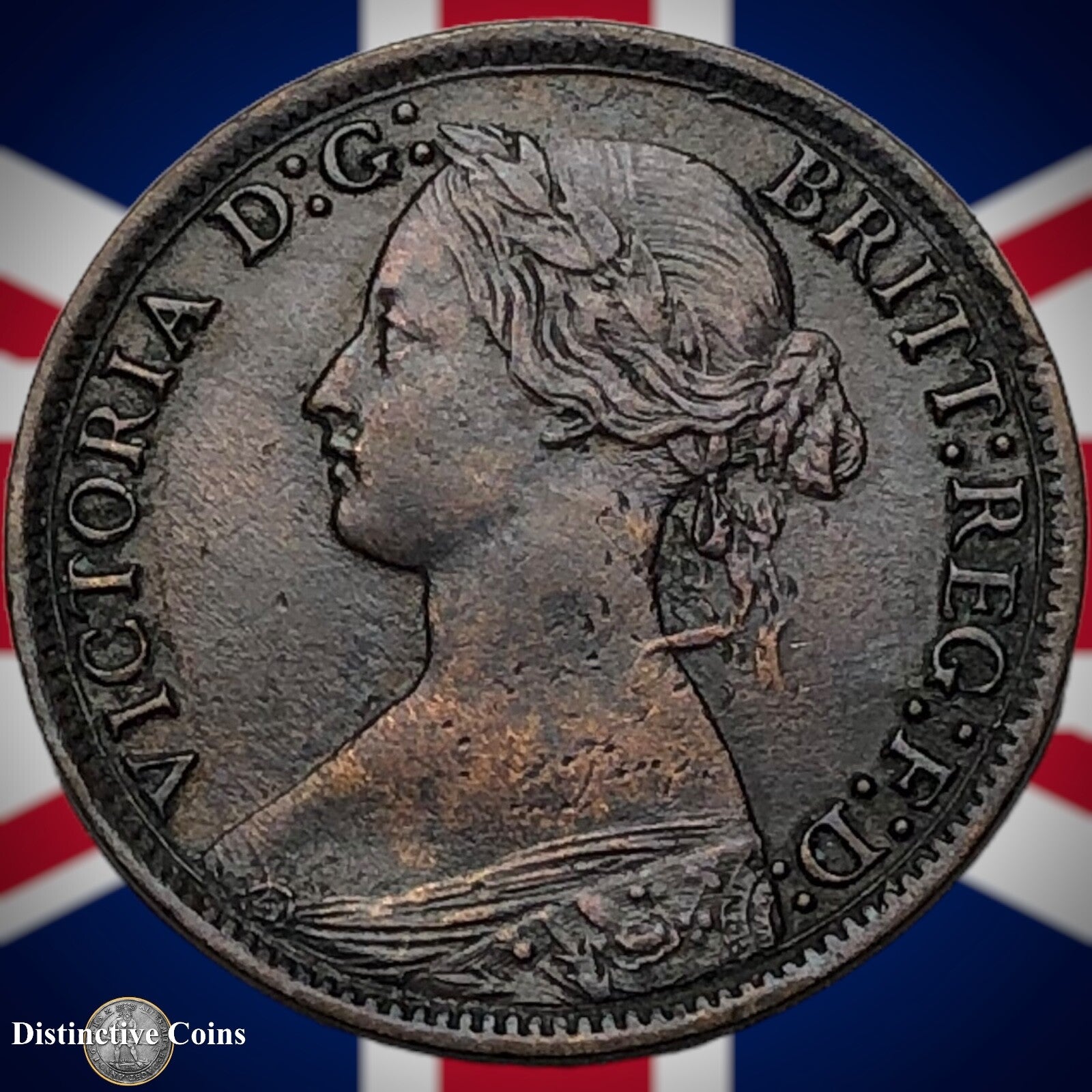 Great Britain 1867 Farthing 1/4d GB3600