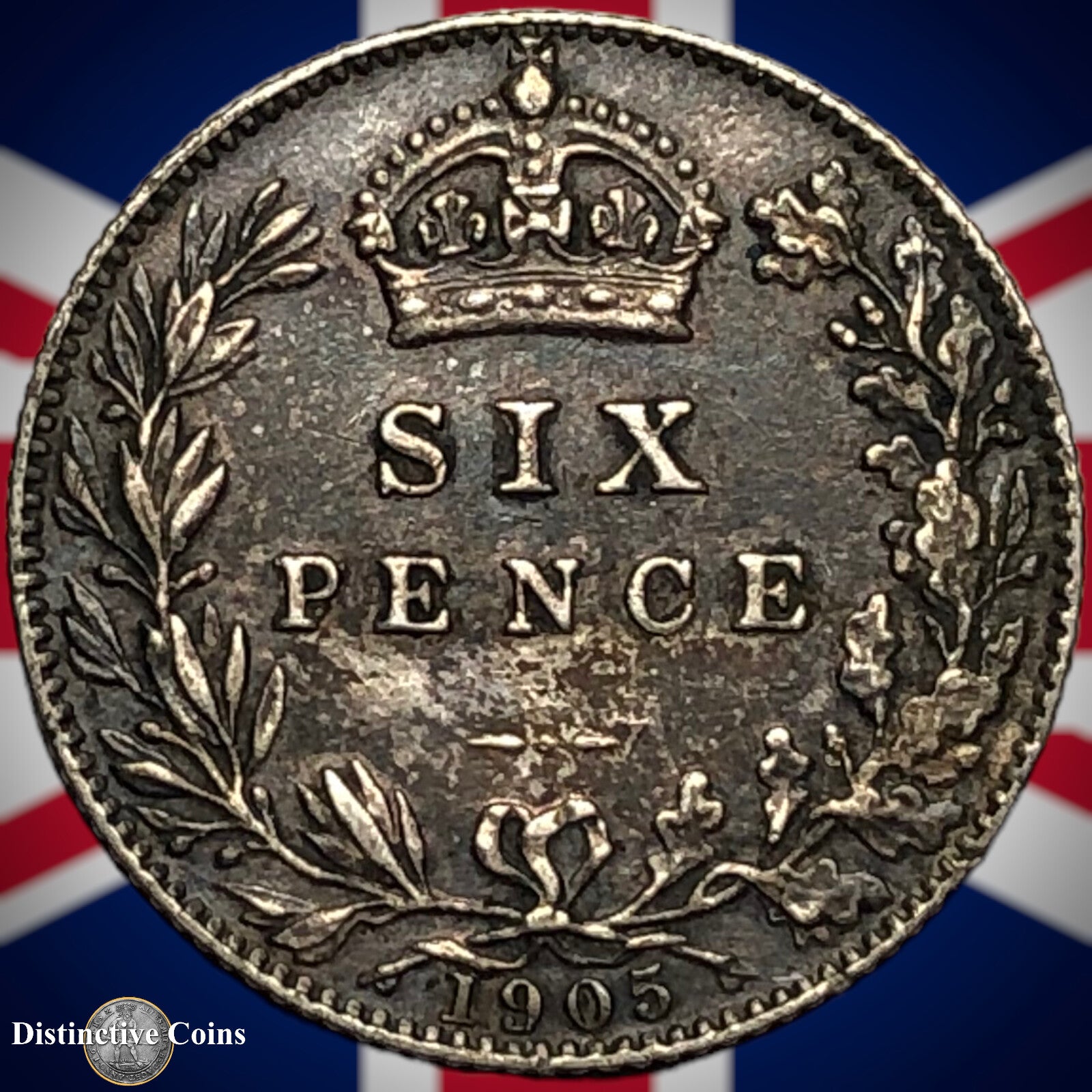 Great Britain 1905 Six Pence GB1523