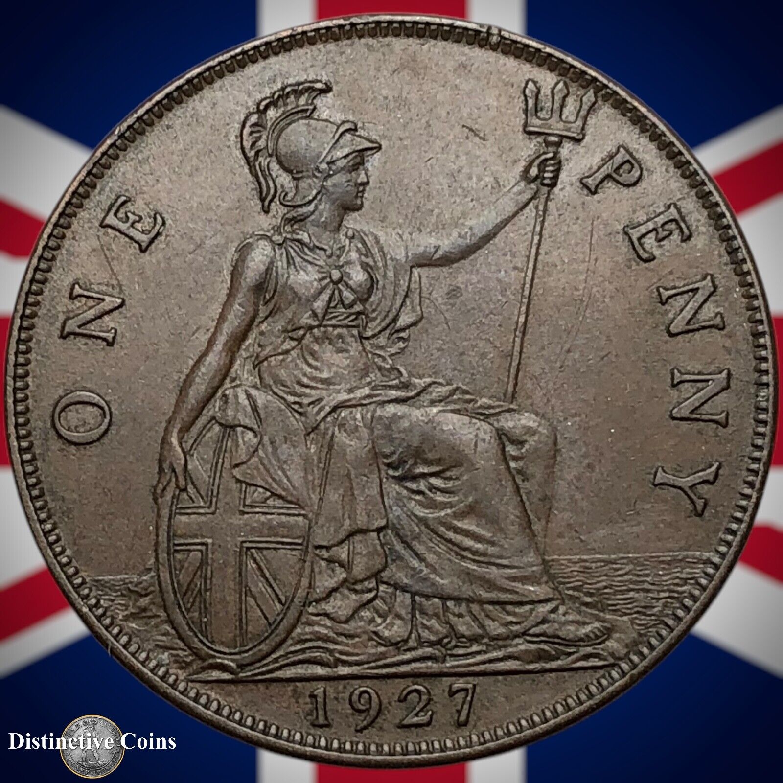 Great Britain 1927 Penny 1d GB7042