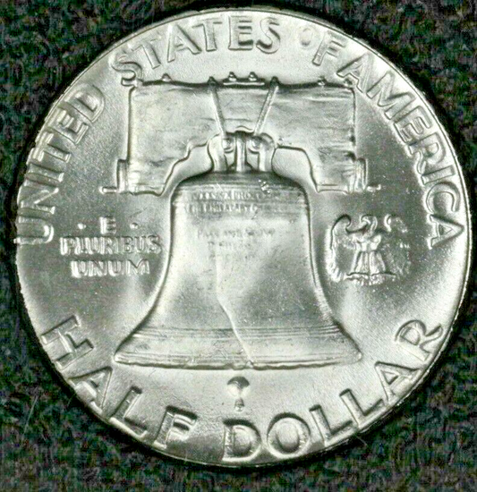 US 1954 Franklin Half Dollar 50 Cents   A2631