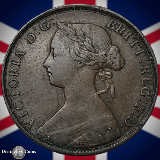 Great Britain 1861 Half Penny 1/2d GB5366