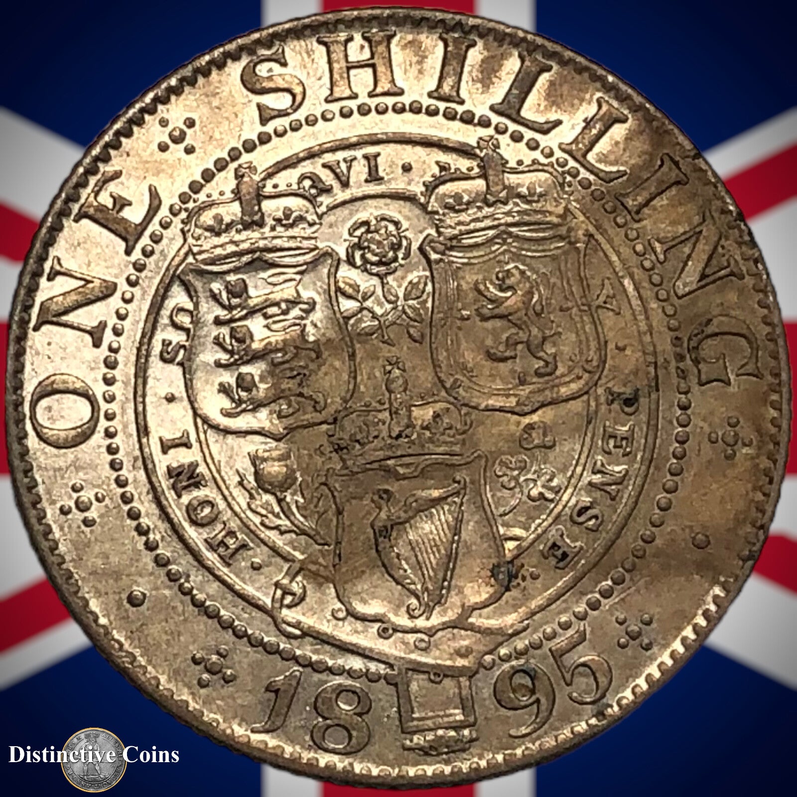 Great Britain 1895 British One Shilling GB0642