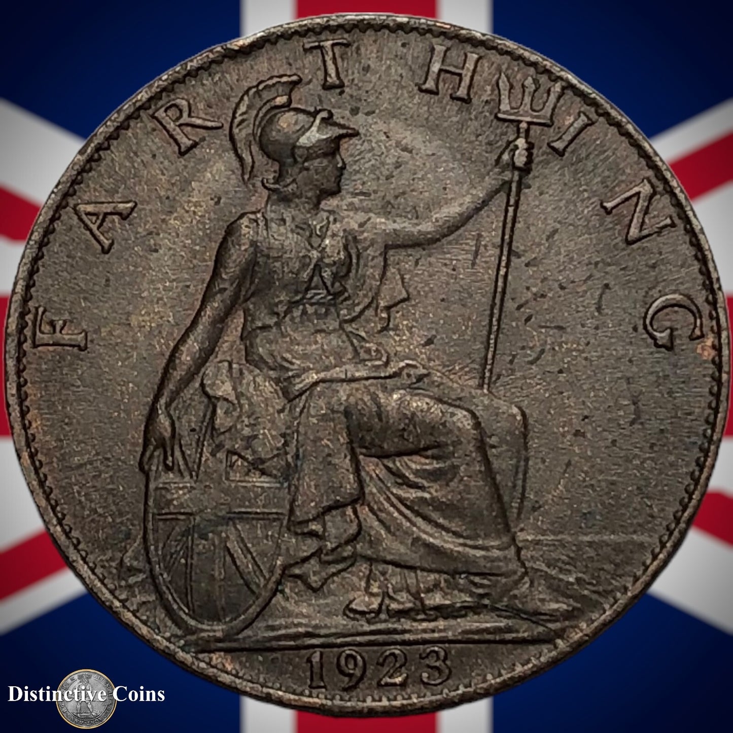 Great Britain 1923 Farthing 1/4d GB4771