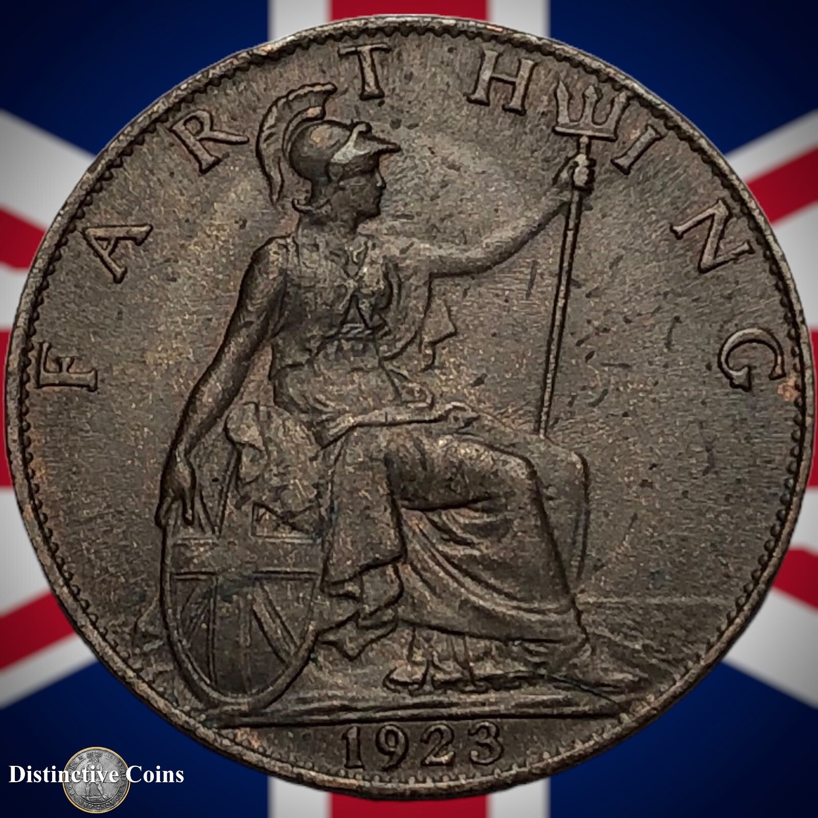 Great Britain 1923 Farthing 1/4d GB4771