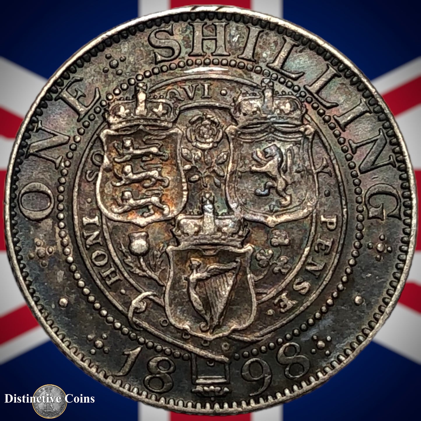 Great Britain 1898 British One Shilling GB0676