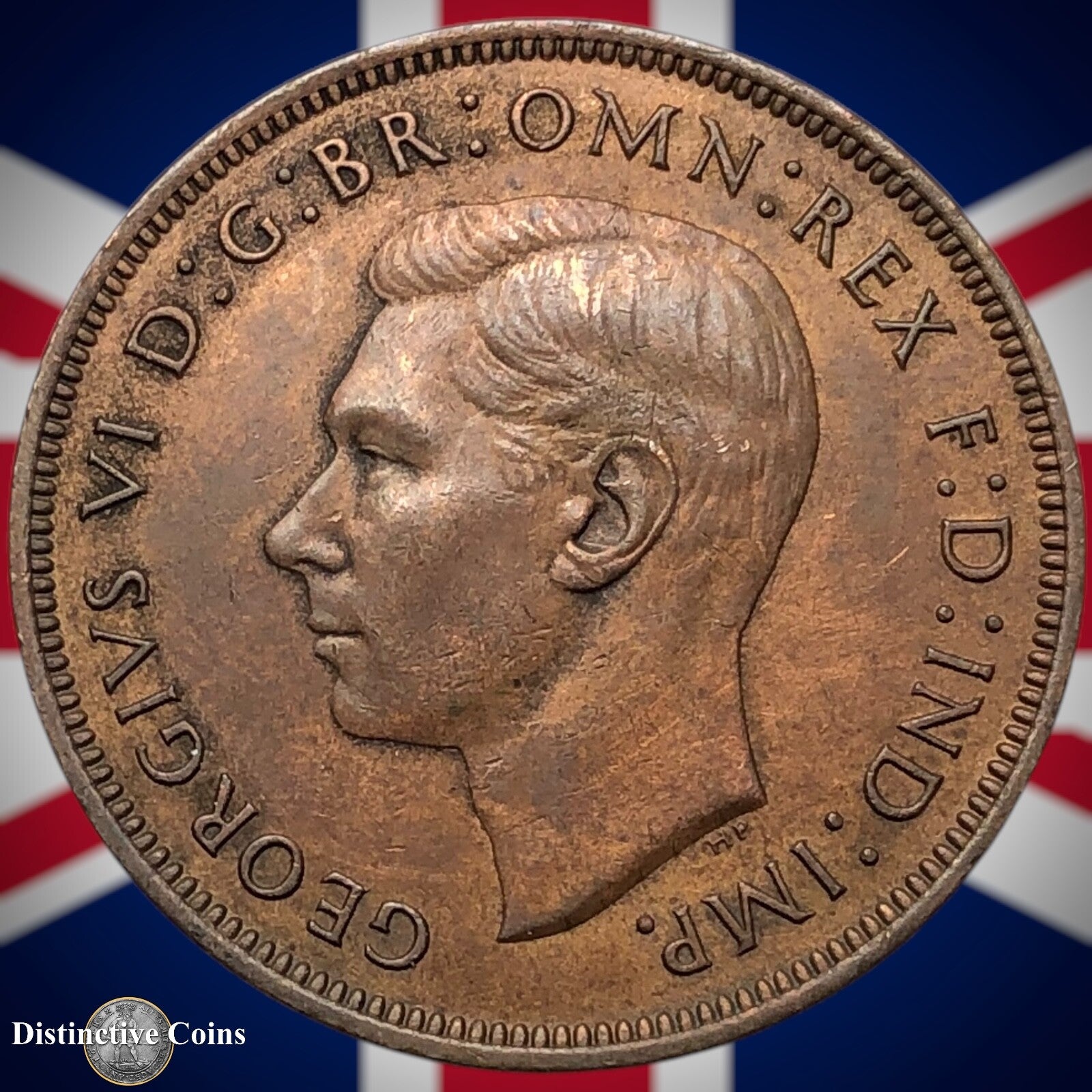 Great Britain 1944 Penny 1d GB7266