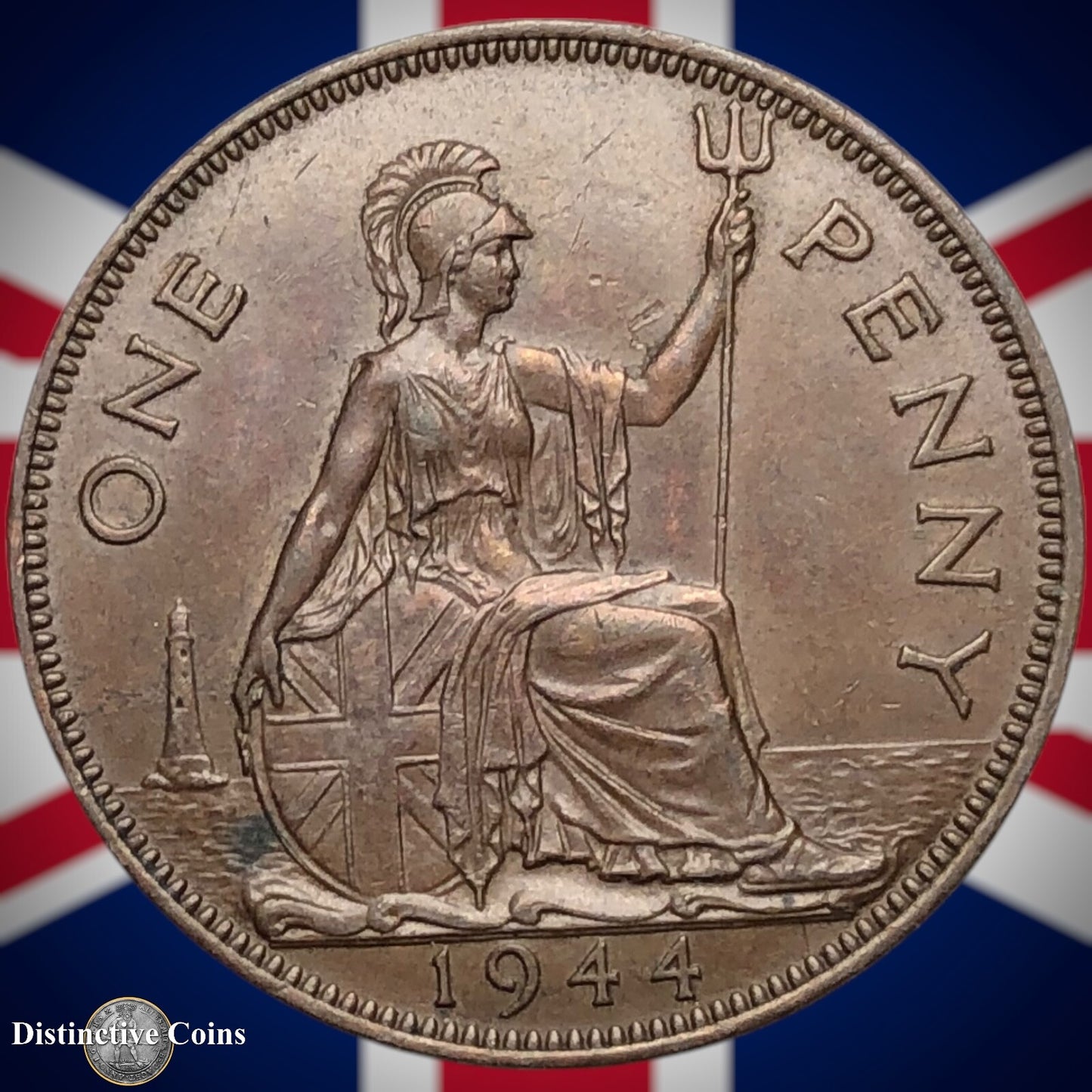 Great Britain 1944 Penny 1d GB7262