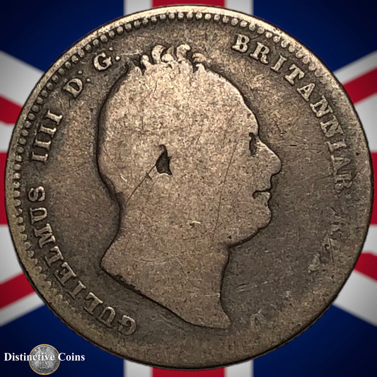 Great Britain 1834 British One Shilling GB0112