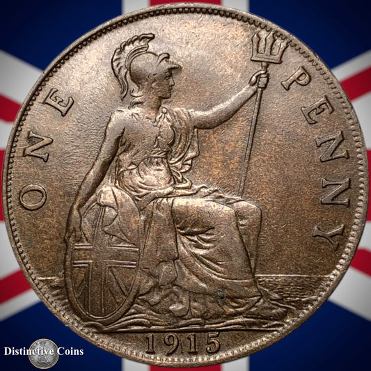 Great Britain 1915 Penny 1d GB6823