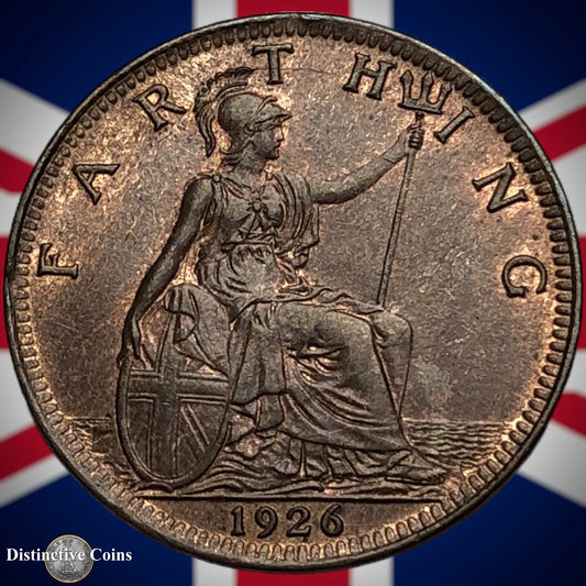Great Britain 1926 Farthing 1/4d GB4842