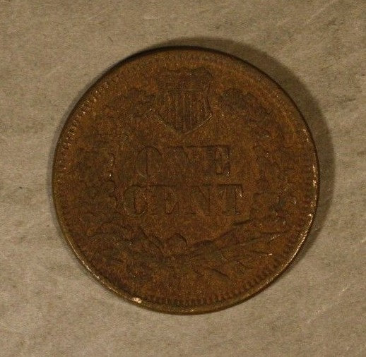 1868 Indian Head Cent Porous Circulated