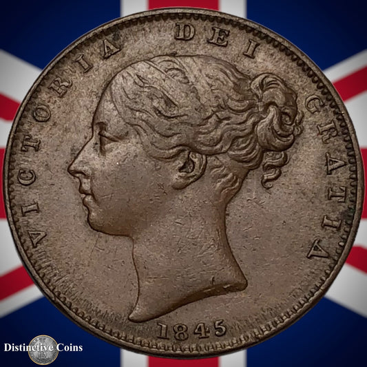 Great Britain 1845 Farthing 1/4d GB3416