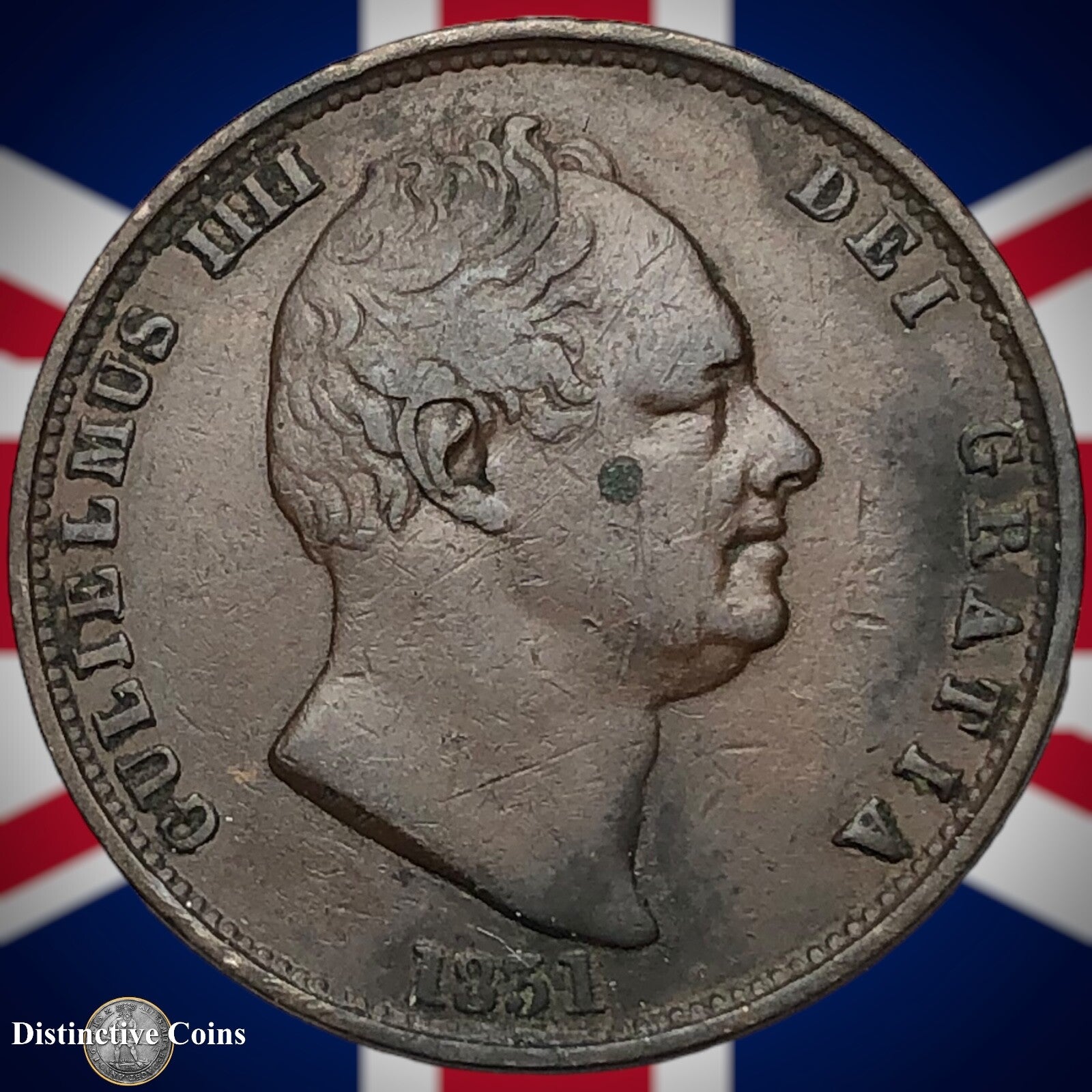 Great Britain 1831 Half Penny 1/2d GB5224
