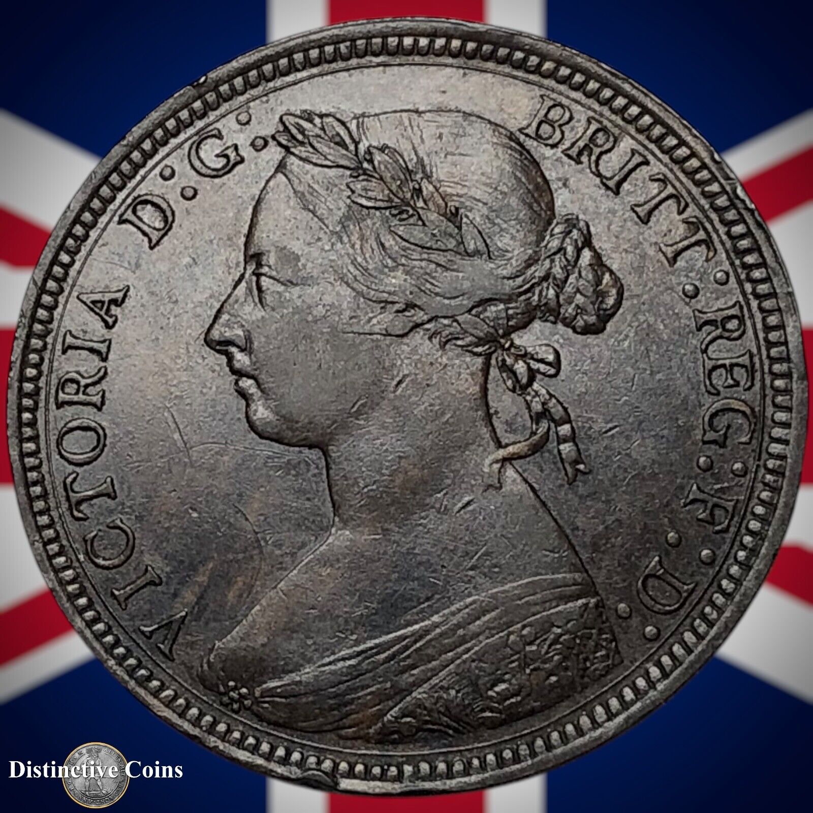 Great Britain 1893 Half Penny 1/2d GB5709