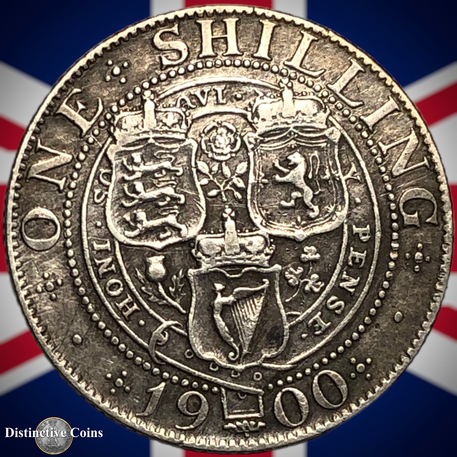 Great Britain 1900 British One Shilling GB0723