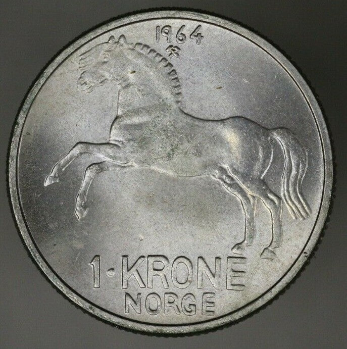 Norway 1964 8 Piece Coin Set  B266