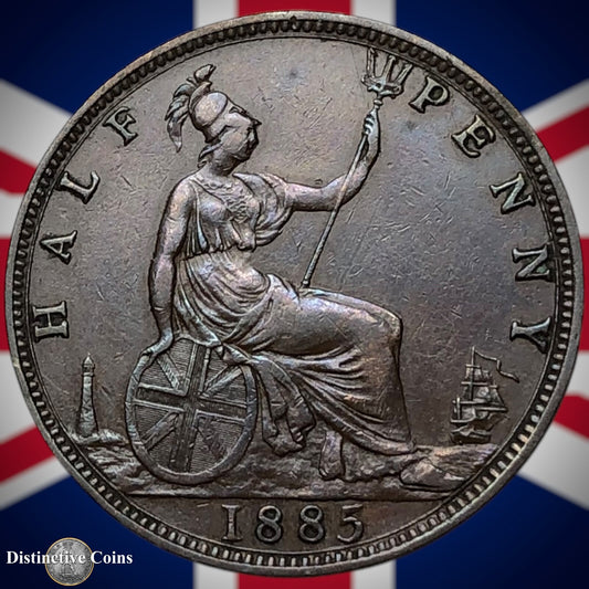 Great Britain 1885 Half Penny 1/2d GB5576