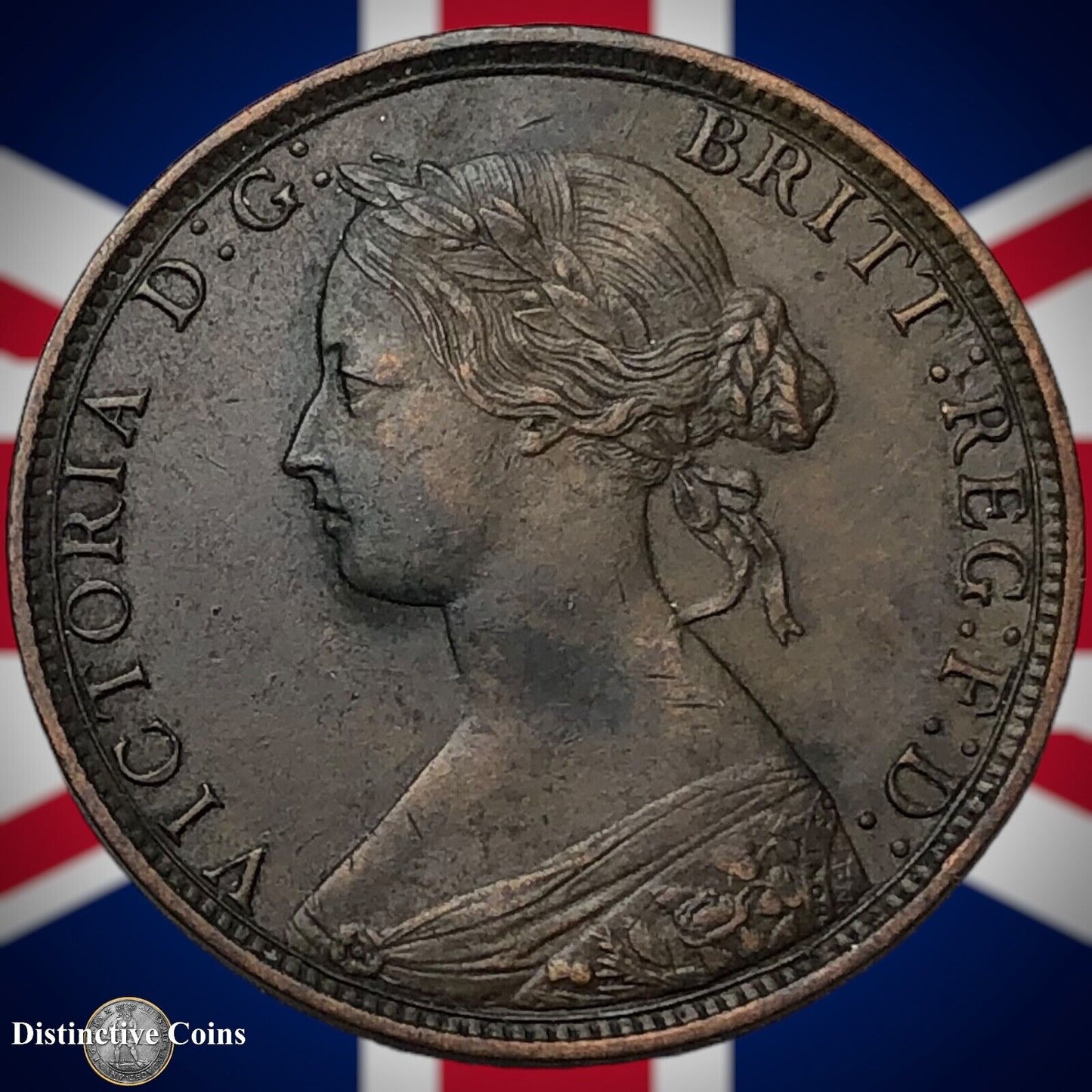 Great Britain 1862 Half Penny 1/2d GB5434