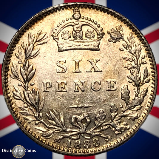 Great Britain 1888 Six Pence GB2716