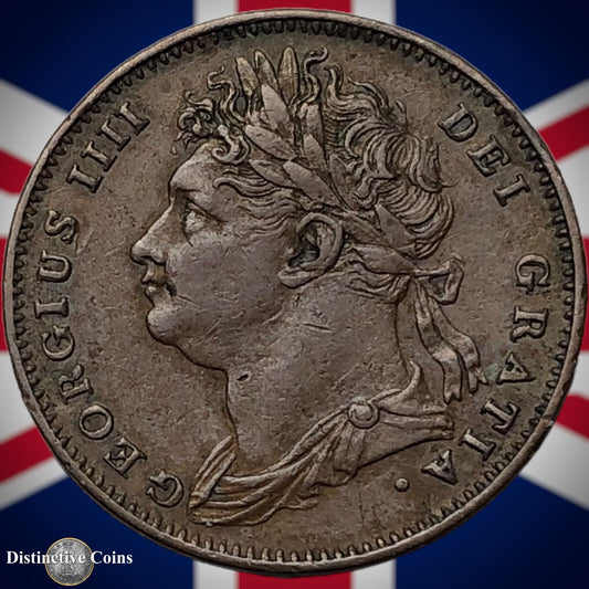 Great Britain 1825 Farthing 1/4d GB3293