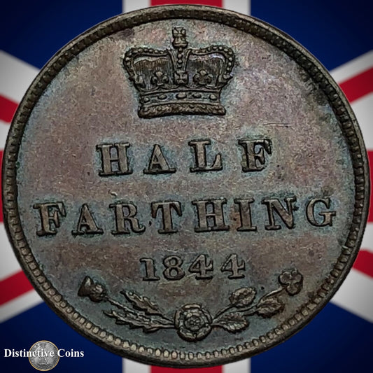 Great Britain 1844 Half Farthing 1/2 Penny GB3111
