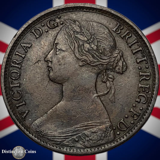 Great Britain 1868 Farthing 1/4d GB3616