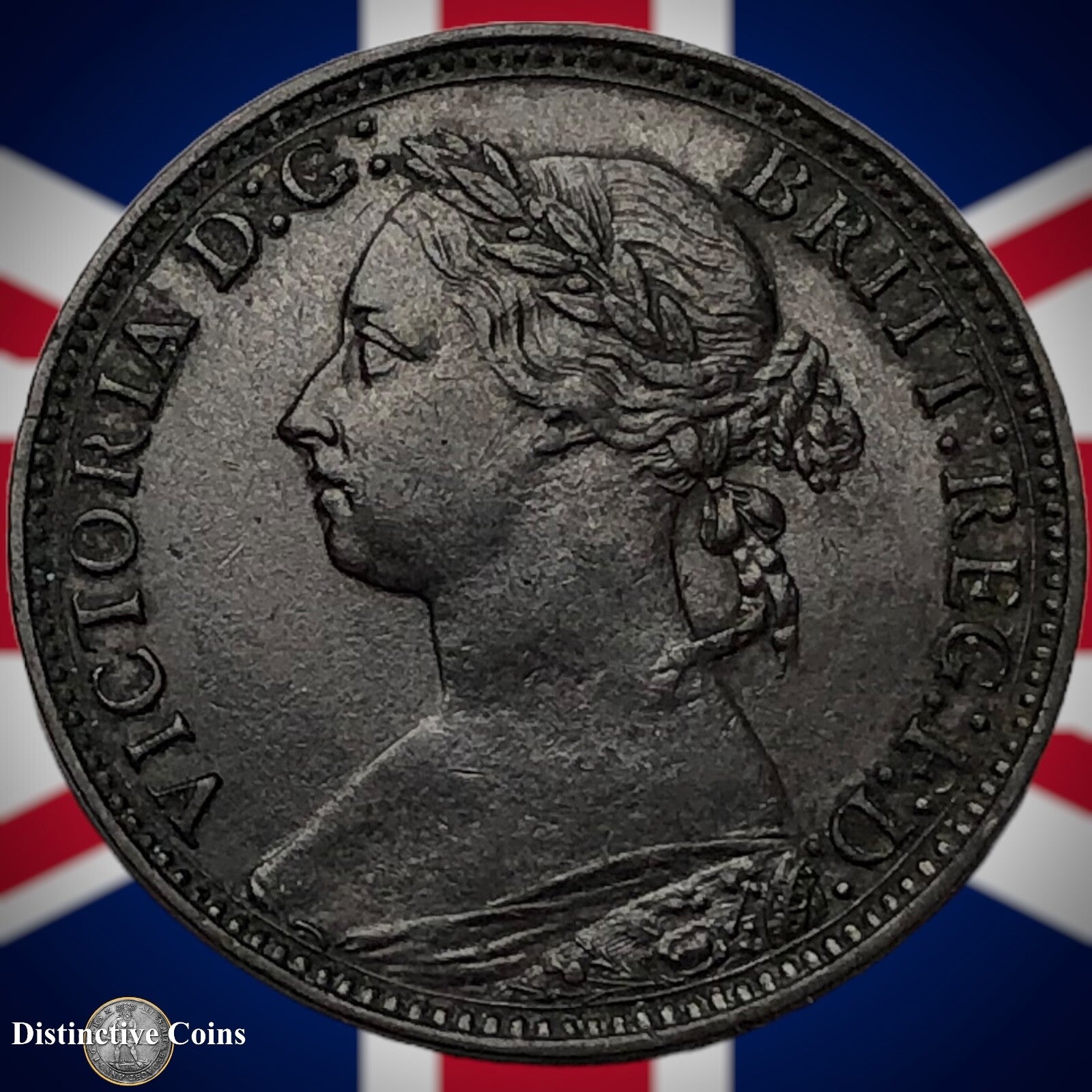 Great Britain 1886 Farthing 1/4d GB4184