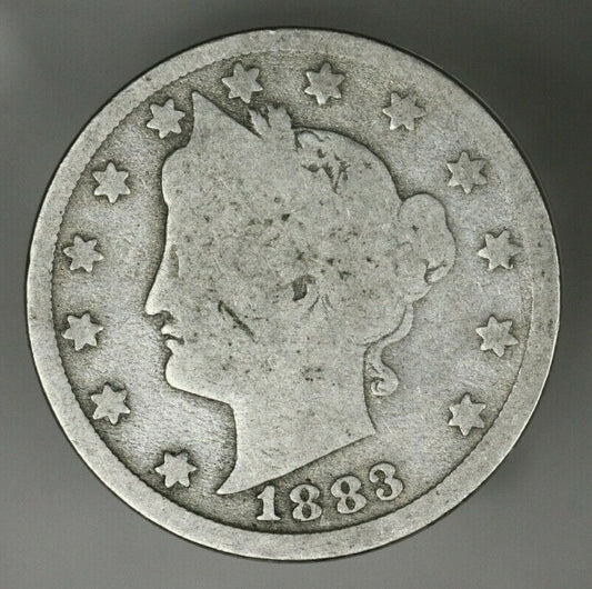 US 1883 S Liberty Nickel With Cents  A2964