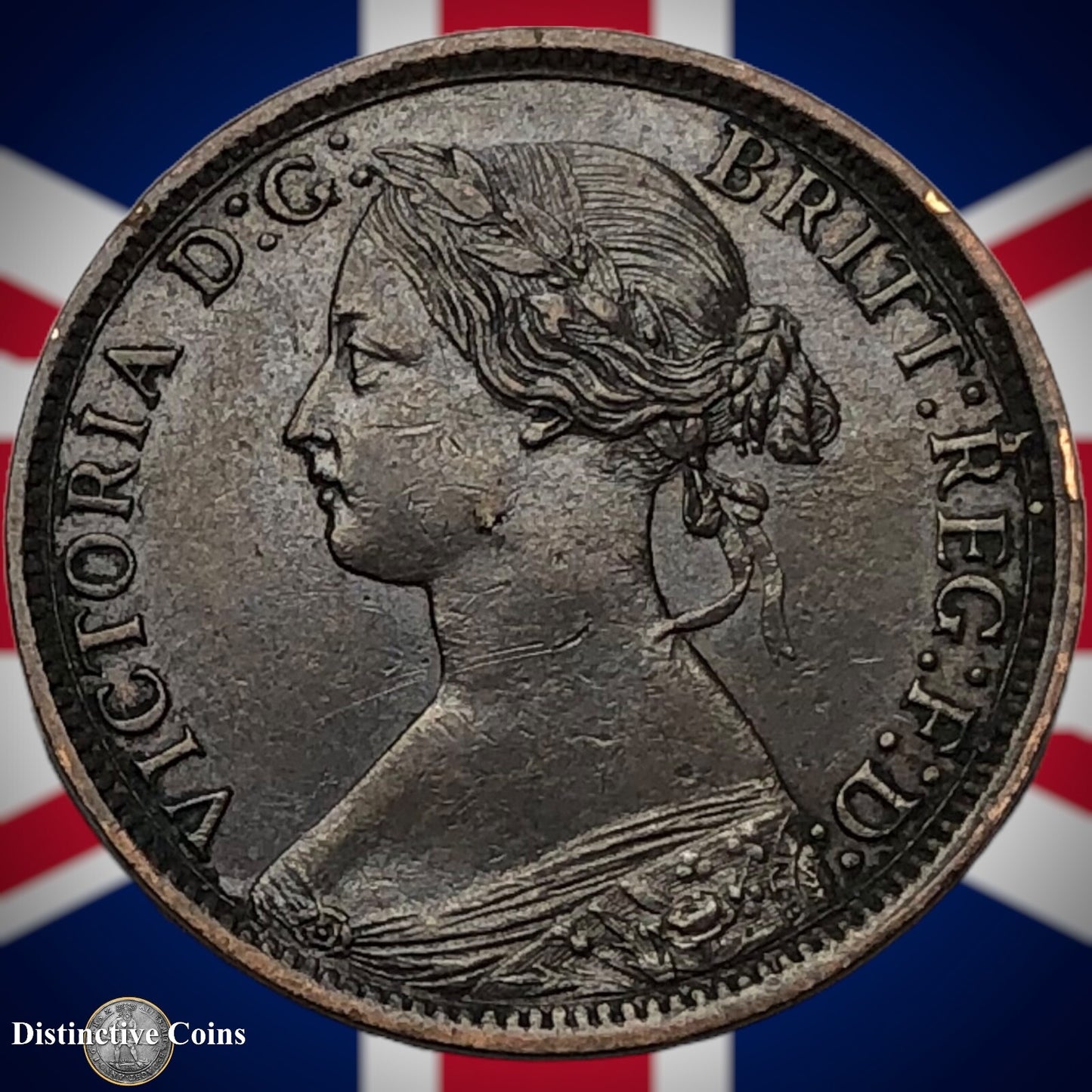 Great Britain 1864 Farthing 1/4d GB3512