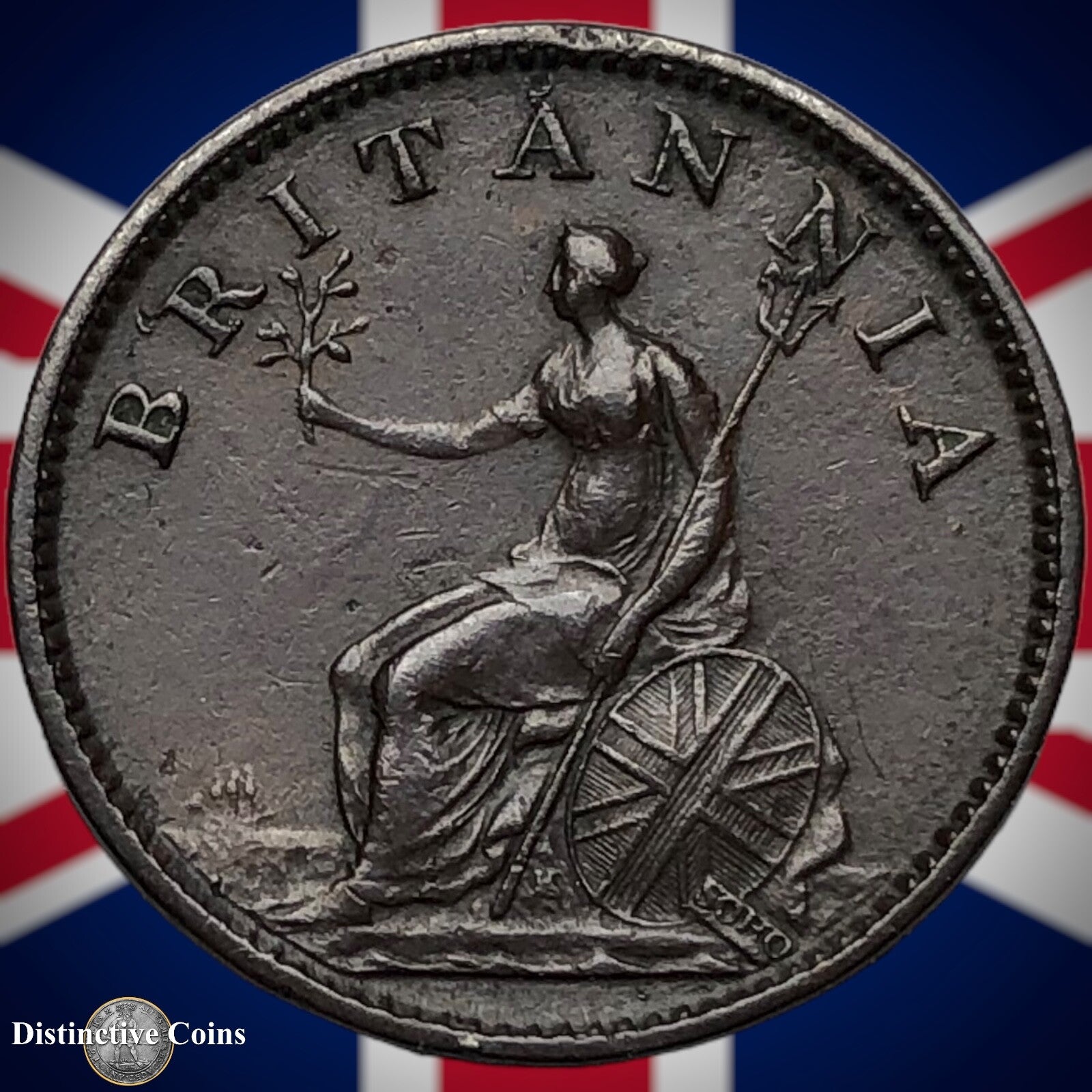 Great Britain 1806 Farthing 1/4d GB3223