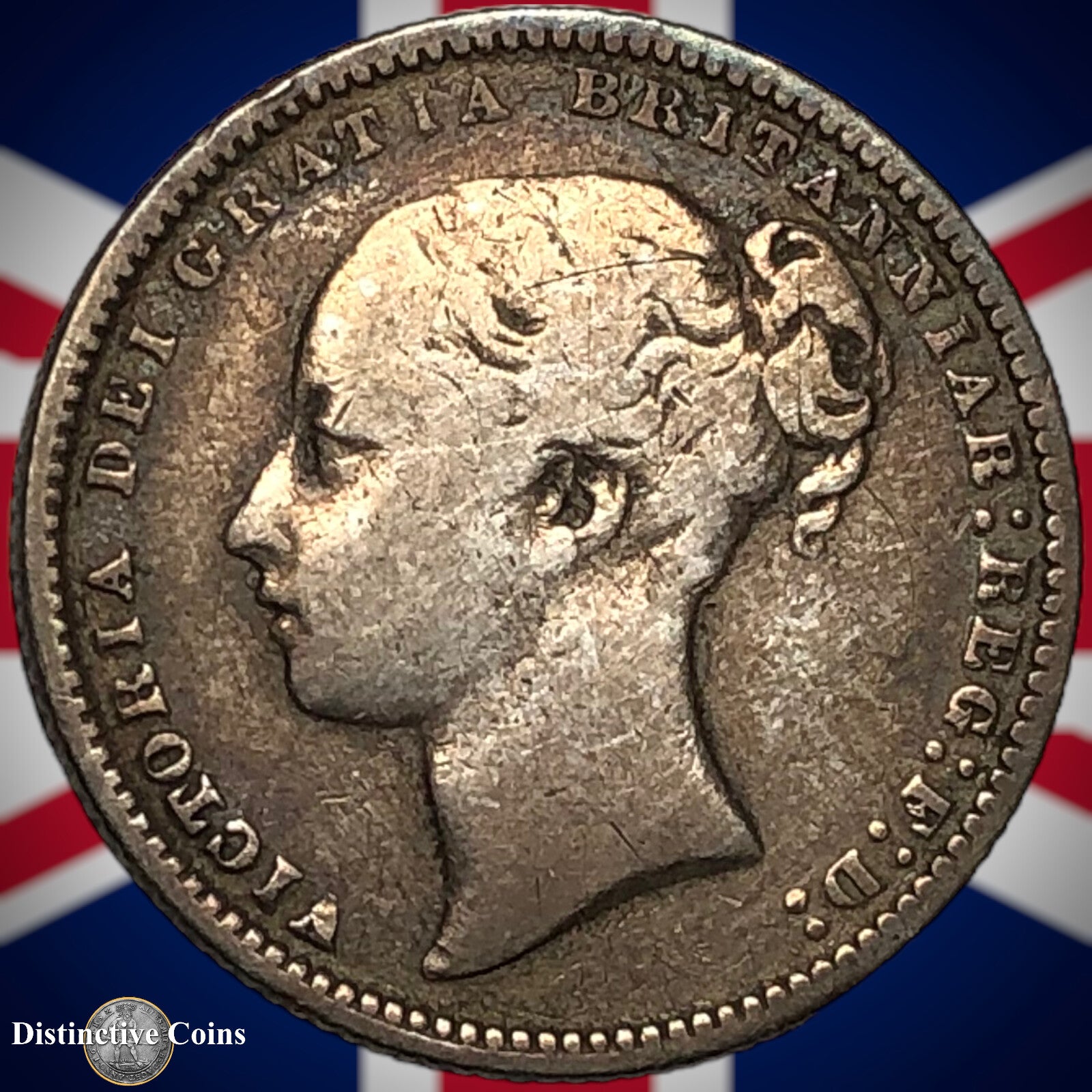 Great Britain 1875 British One Shilling GB0360