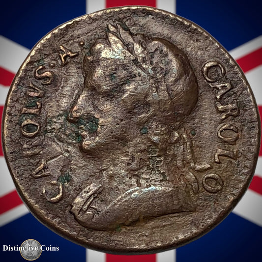 Great Britain 1674 Farthing 1/4d GB3145