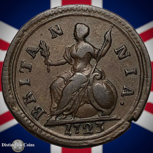 Great Britain 1723 Farthing 1/4d GB3160