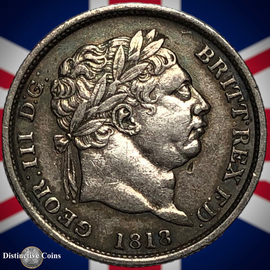 Great Britain 1818 British One Shilling GB0060