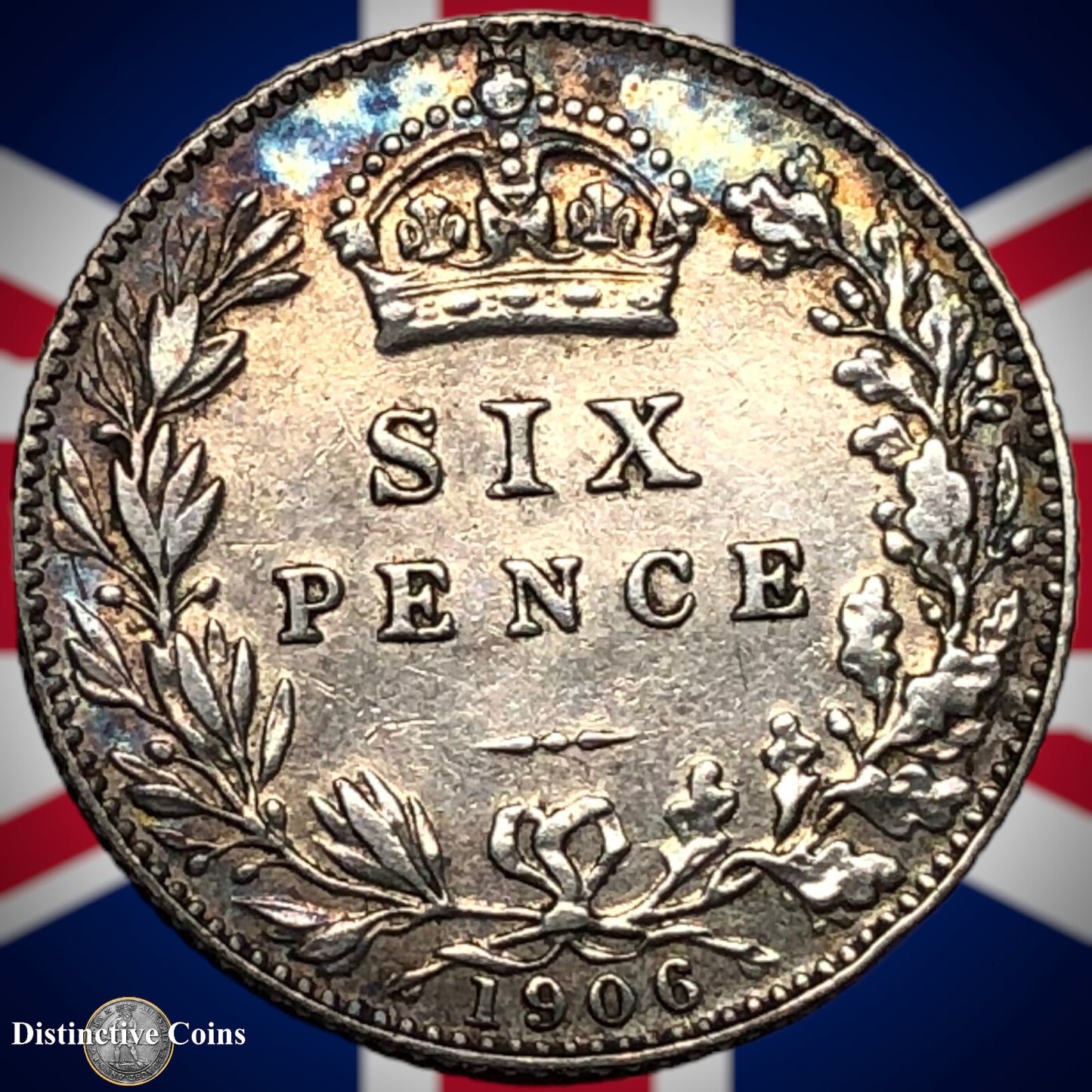 Great Britain 1906 Six Pence GB1538