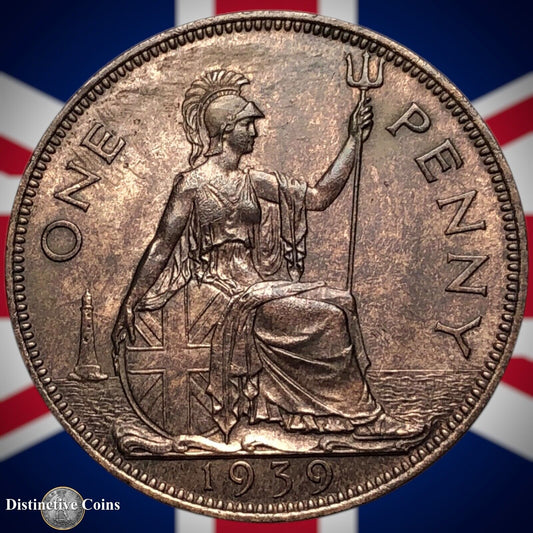 Great Britain 1939 Penny 1d GB7224