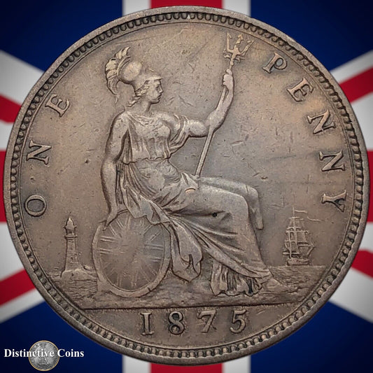 Great Britain 1875 Penny 1d GB6364