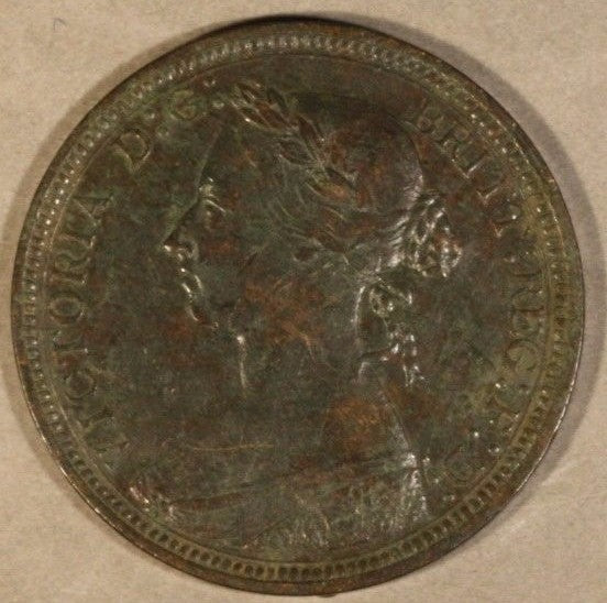 1889 Great Britain 1/2 Penny