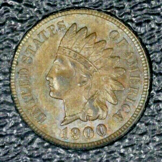 US 1900 Indian Head Penny 1 Cent   A2629