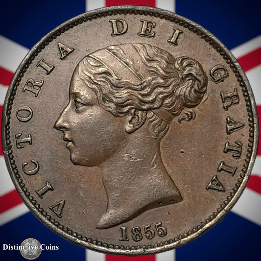 Great Britain 1855 Half Penny 1/2d GB5312