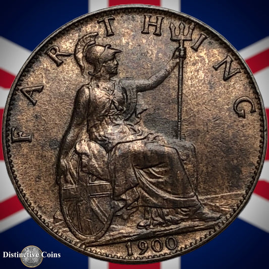 Great Britain 1900 Farthing 1/4d GB4475